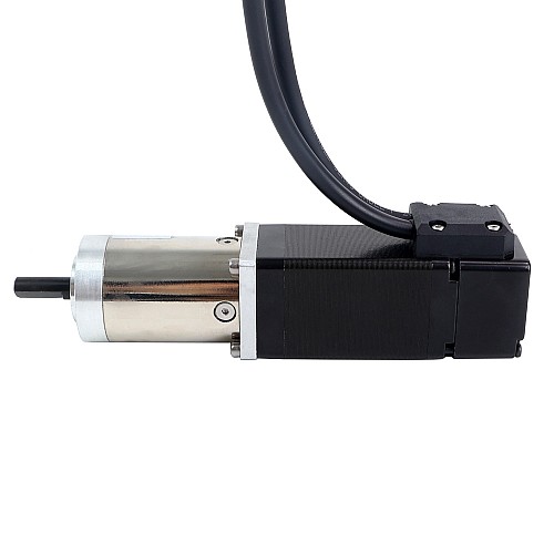 Nema 11 Closed-loop Geared Stepper L=51mm Gear Raio 51:1 Encoder 1000PPR(4000CPR) - 11HS20-1004D-E1000-PG51 | StepperOnline CA