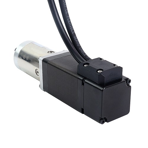Nema 11 Closed-loop Geared Stepper L=51mm Gear Raio 51:1 Encoder 1000PPR(4000CPR) - 11HS20-1004D-E1000-PG51 | StepperOnline CA
