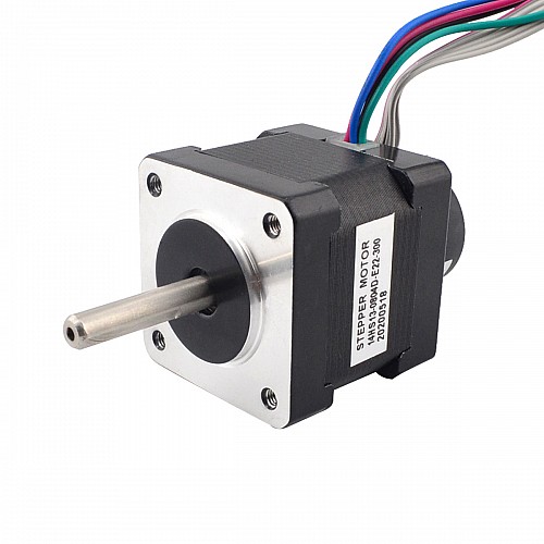 Nema 14 Closed Loop Stepper Motor 18Ncm(25.5oz.in) Encoder 300PPR - 14HS13-0804D-E22-300 | StepperOnline CA