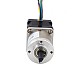 Nema 14 Closed-loop Geared Stepper L=34mm Gear Raio 19:1 Encoder 300CPR - 14HS13-0804D-PG19-E22-300 | StepperOnline CA