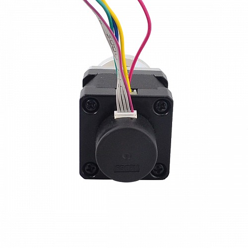 Nema 14 Closed-loop Geared Stepper L=34mm Gear Raio 5:1 Encoder 300PPR - 14HS13-0804D-PG5-E22-300 | StepperOnline CA Nema 14 Closed-loop Geared Stepper L=34mm Gear Raio 5:1 Encoder 300PPR - 14HS13-0804D-PG5-E22-300 | StepperOnline CA
