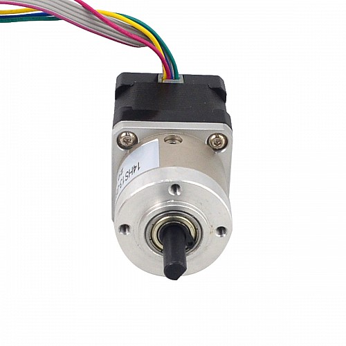 Nema 14 Closed-loop Geared Stepper L=34mm Gear Raio 5:1 Encoder 300PPR - 14HS13-0804D-PG5-E22-300 | StepperOnline CA Nema 14 Closed-loop Geared Stepper L=34mm Gear Raio 5:1 Encoder 300PPR - 14HS13-0804D-PG5-E22-300 | StepperOnline CA