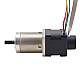 Nema 14 Closed-loop Geared Stepper L=34mm Gear Raio 51:1 Encoder 300PPR - 14HS13-0804D-PG51-E22-300 | StepperOnline CA