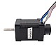 Nema 14 Closed Loop Stepper Motor 40Ncm(56.64oz.in) Encoder 300PPR - 14HS20-1504D-E22-300 | StepperOnline CA
