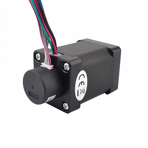 Nema 14 Closed Loop Stepper Motor 40Ncm(56.64oz.in) Encoder 300PPR - 14HS20-1504D-E22-300 | StepperOnline CA