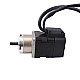 Nema 17 Closed-loop Geared Stepper L=34mm Gear Raio 5:1 Encoder 1000PPR(4000CPR) - 17HS13-0404D-PG5-E1000 | StepperOnline CA