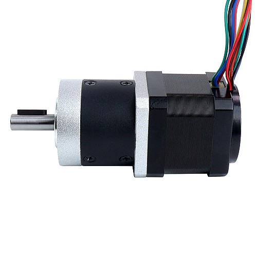 Nema 17 Stepper Motor with Gearbox Gear Ratio 10:1 & Magnetic Encoder 1000PPR(4000CPR) - 17HS15-1684D-HG10-AR4 | StepperOnline CA Nema 17 Stepper Motor with Gearbox Gear Ratio 10:1 & Magnetic Encoder 1000PPR(4000CPR) - 17HS15-1684D-HG10-AR4 | StepperOnline CA