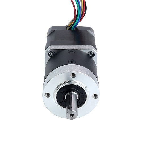 Nema 17 Stepper Motor with Gearbox Gear Ratio 10:1 & Magnetic Encoder 1000PPR(4000CPR) - 17HS15-1684D-HG10-AR4 | StepperOnline CA Nema 17 Stepper Motor with Gearbox Gear Ratio 10:1 & Magnetic Encoder 1000PPR(4000CPR) - 17HS15-1684D-HG10-AR4 | StepperOnline CA