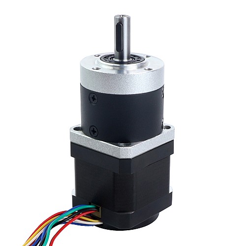 Nema 17 Stepper Motor with Gearbox Gear Ratio 10:1 & Magnetic Encoder 1000PPR(4000CPR) - 17HS15-1684D-HG10-AR4 | StepperOnline CA Nema 17 Stepper Motor with Gearbox Gear Ratio 10:1 & Magnetic Encoder 1000PPR(4000CPR) - 17HS15-1684D-HG10-AR4 | StepperOnline CA