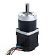 Nema 17 Stepper Motor with Gearbox Gear Ratio 10:1 & Magnetic Encoder 1000PPR(4000CPR) - 17HS15-1684D-HG10-AR4 | StepperOnline CA Nema 17 Stepper Motor with Gearbox Gear Ratio 10:1 & Magnetic Encoder 1000PPR(4000CPR) - 17HS15-1684D-HG10-AR4 | StepperOnline CA