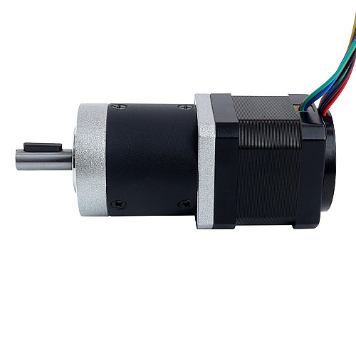 Nema 17 Stepper Motor with Gearbox Gear Ratio 50:1 & Magnetic Encoder 1000PPR(4000CPR) - 17HS15-1684D-HG50-AR4 | StepperOnline CA
