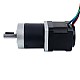 Nema 17 Stepper Motor with Gearbox Gear Ratio 50:1 & Magnetic Encoder 1000PPR(4000CPR) - 17HS15-1684D-HG50-AR4 | StepperOnline CA