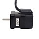 Nema 17 Closed Loop Stepper Motor 45Ncm(63.7oz.in) Encoder 1000PPR(4000CPR) - 17HS16-2004D-E1000 | StepperOnline CA