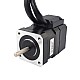 Nema 17 Closed Loop Stepper Motor 45Ncm(63.7oz.in) Encoder 1000PPR(4000CPR) - 17HS16-2004D-E1000 | StepperOnline CA