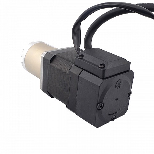 Nema 17 Closed-loop Geared Stepper L=48mm Gear Raio 100:1 Encoder 1000PPR(4000CPR) - 17HS19-1684D-PG100-E1000 | StepperOnline CA