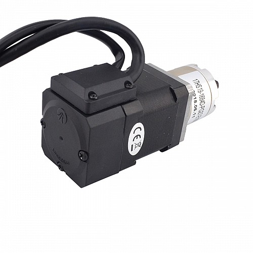Nema 17 Closed-loop Geared Stepper L=48mm Gear Raio 27:1 Encoder 1000PPR(4000CPR) - 17HS19-1684D-PG27-E1000 | StepperOnline CA