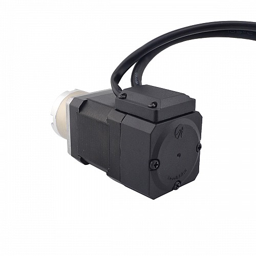 Nema 17 Closed-loop Geared Stepper L=48mm Gear Raio 5:1 Encoder 1000PPR(4000CPR) - 17HS19-1684D-PG5-E1000 | StepperOnline CA