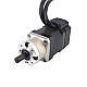 Nema 17 Closed-loop Geared Stepper L=48mm Gear Raio 5:1 Encoder 1000PPR(4000CPR) - 17HS19-1684D-PG5-E1000 | StepperOnline CA