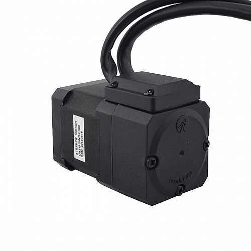 Nema 17 Closed Loop Stepper Motor 59Ncm(83.55oz.in) w/ Encoder 1000PPR(4000CPR) - 17HS19-2004D-E1000 | StepperOnline CA