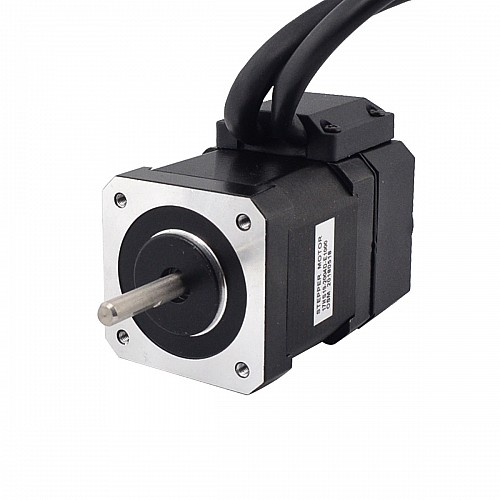 Nema 17 Closed Loop Stepper Motor 59Ncm(83.55oz.in) w/ Encoder 1000PPR(4000CPR) - 17HS19-2004D-E1000 | StepperOnline CA