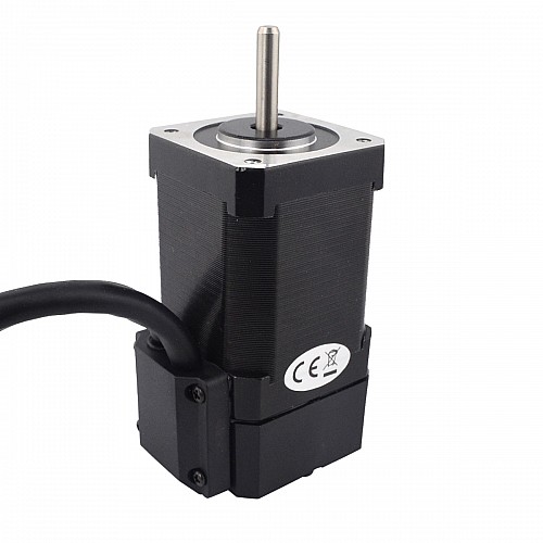 Nema 17 Closed Loop Stepper Motor 65Ncm(92.05oz.in) Encoder 1000PPR(4000CPR) - 17HS24-2104D-E1000 | StepperOnline CA