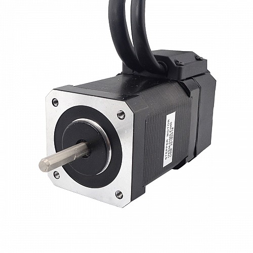 Nema 17 Closed Loop Stepper Motor 65Ncm(92.05oz.in) Encoder 1000PPR(4000CPR) - 17HS24-2104D-E1000 | StepperOnline CA
