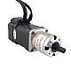 Nema 17 Closed-loop Geared Stepper L=60mm Gear Raio 51:1 Encoder 1000PPR(4000CPR) - 17HS24-2104D-PG51-E1000 | StepperOnline CA