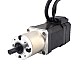 Nema 17 Closed-loop Geared Stepper L=60mm Gear Raio 51:1 Encoder 1000PPR(4000CPR) - 17HS24-2104D-PG51-E1000 | StepperOnline CA
