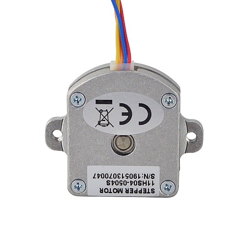 Pancake Nema 11 Bipolar 1.8deg 1Ncm(1.4164oz.in) 0.5A 28x28x9.5mm 4 Wires - 11HS04-0504S | StepperOnline CA Pancake Nema 11 Bipolar 1.8deg 1Ncm(1.4164oz.in) 0.5A 28x28x9.5mm 4 Wires - 11HS04-0504S | StepperOnline CA