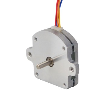 Pancake Nema 11 Bipolar 1.8deg 1Ncm(1.4164oz.in) 0.5A 28x28x9.5mm 4 Wires Pancake Nema 11 Bipolar 1.8deg 1Ncm(1.4164oz.in) 0.5A 28x28x9.5mm 4 Wires