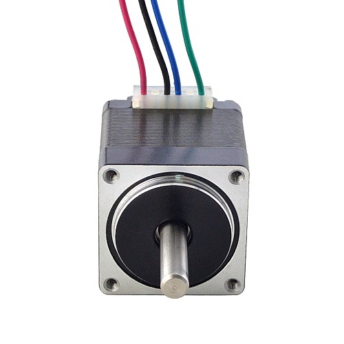 Dual Shaft Nema 11 Bipolar 1.8deg 7Ncm(9.91oz.in) 0.67A 28x28x31.5mm 4 Wires - 11HS12-0674D | StepperOnline CA Dual Shaft Nema 11 Bipolar 1.8deg 7Ncm(9.91oz.in) 0.67A 28x28x31.5mm 4 Wires - 11HS12-0674D | StepperOnline CA