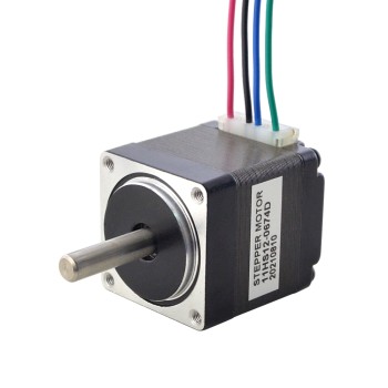 Dual Shaft Nema 11 Bipolar 1.8deg 7Ncm(9.91oz.in) 0.67A 28x28x31.5mm 4 Wires