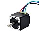 Nema 11 Bipolar 1.8deg 7Ncm(9.91oz.in) 0.67A 28x28x33mm 4 Wires - 11HS12-0674S | StepperOnline CA