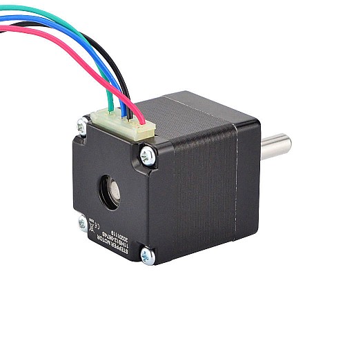 Nema 11 Bipolar 1.8deg 7Ncm(9.91oz.in) 0.67A 28x28x33mm 4 Wires - 11HS12-0674S | StepperOnline CA