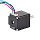 Nema 11 Bipolar 1.8deg 7Ncm(9.91oz.in) 0.67A 28x28x33mm 4 Wires - 11HS12-0674S | StepperOnline CA