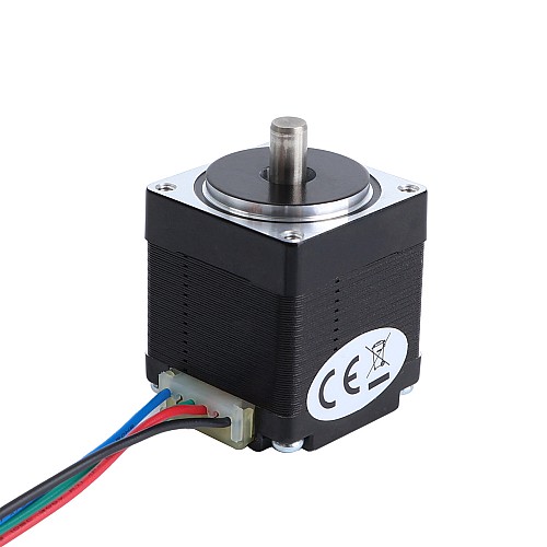 Short Shaft Nema 11 Bipolar 1.8deg 7Ncm(9.91oz.in) 0.7A 28x28x33mm 4 Wires - 11HS12-0704S | StepperOnline CA