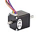 Dual Shaft Nema 11 Unipolar 1.8deg 4.3Ncm(6.1oz.in) 0.95A 28x28x31.5mm 6 Wires - 11HS12-0956D | StepperOnline CA