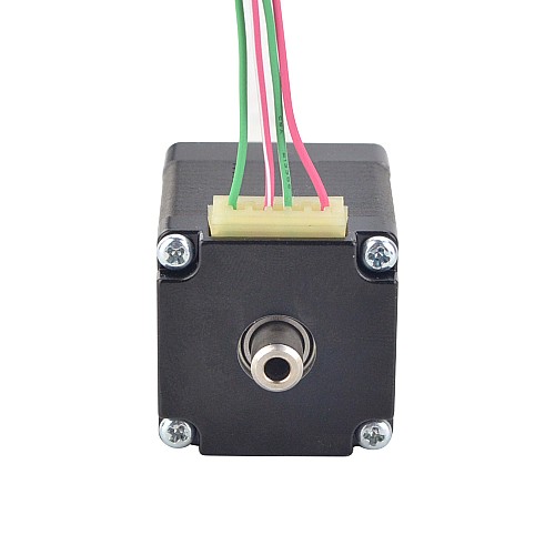 Dual Shaft Nema 11 Hollow Shaft Stepper Motor Bipolar 6Ncm(8.5oz.in) 1.0A 28x28x32mm - 11HS13-1004H | StepperOnline CA Dual Shaft Nema 11 Hollow Shaft Stepper Motor Bipolar 6Ncm(8.5oz.in) 1.0A 28x28x32mm - 11HS13-1004H | StepperOnline CA