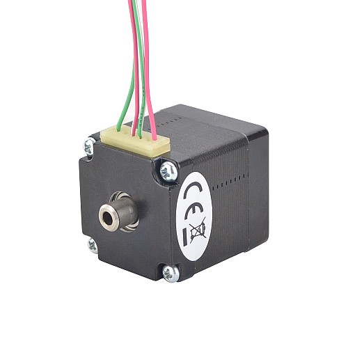 Dual Shaft Nema 11 Hollow Shaft Stepper Motor Bipolar 6Ncm(8.5oz.in) 1.0A 28x28x32mm - 11HS13-1004H | StepperOnline CA Dual Shaft Nema 11 Hollow Shaft Stepper Motor Bipolar 6Ncm(8.5oz.in) 1.0A 28x28x32mm - 11HS13-1004H | StepperOnline CA