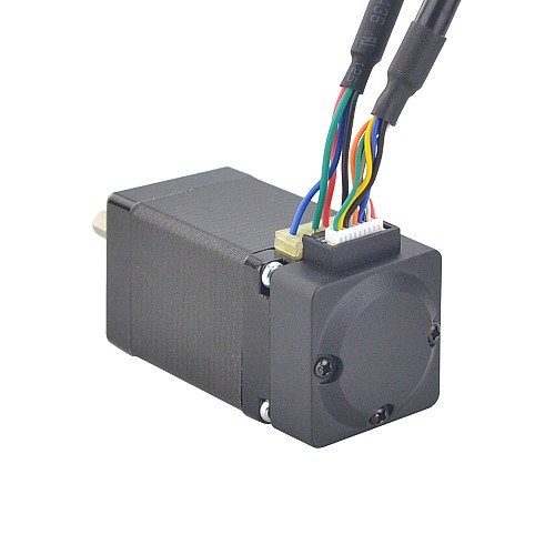Nema 11 Closed Loop Stepper Motor 0.1Nm(14.16oz.in) Encoder 1000PPR(4000CPR) - 11HS18-0674D-E1000 | StepperOnline CA