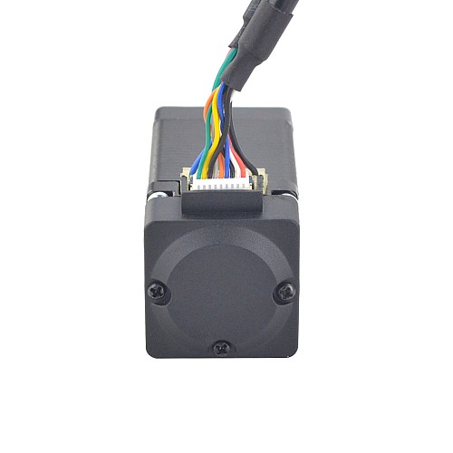 Nema 11 Closed Loop Stepper Motor 0.1Nm(14.16oz.in) Encoder 1000PPR(4000CPR) - 11HS18-0674D-E1000 | StepperOnline CA