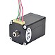 Dual Shaft Nema 11 Hollow Shaft Stepper Motor Bipolar 7.5Ncm(10.6oz.in) 1.0A 28x28x44mm - 11HS18-1004H | StepperOnline CA Dual Shaft Nema 11 Hollow Shaft Stepper Motor Bipolar 7.5Ncm(10.6oz.in) 1.0A 28x28x44mm - 11HS18-1004H | StepperOnline CA
