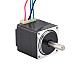 Nema 11 Bipolar 1.8deg 7Ncm(9.91oz.in) 0.67A 28x28x33mm 4 Wires - 11HS12-0674S | StepperOnline CA