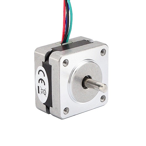 Nema 14 Bipolar 0.9deg 5Ncm(7.08oz.in) 0.5A 35x35x20mm 4 Wires - 14HM08-0504S | StepperOnline CA