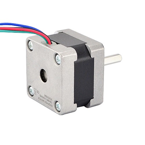 Nema 14 Bipolar 0.9deg 11Ncm(15.58oz.in) 0.4A 35x35x28mm 4 Wires - 14HM11-0404S | StepperOnline CA
