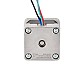 Nema 14 Bipolar 0.9deg 11Ncm(15.58oz.in) 0.4A 35x35x28mm 4 Wires - 14HM11-0404S | StepperOnline CA