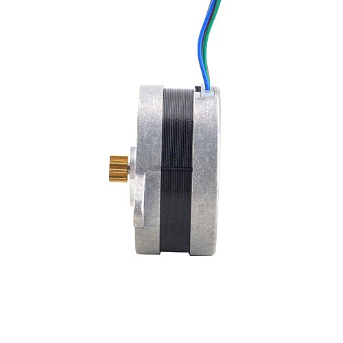 Round Nema 14 Bipolar 0.9deg 9Ncm(12.75oz.in) 1.0A Φ36x17.5mm 4 Wires for Voron Stealthburner - 14HR07-1004VRN | StepperOnline CA