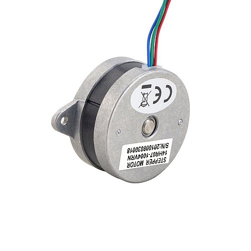 Round Nema 14 Bipolar 0.9deg 9Ncm(12.75oz.in) 1.0A Φ36x17.5mm 4 Wires for Voron Stealthburner - 14HR07-1004VRN | StepperOnline CA