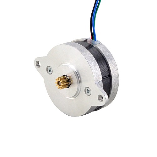 Round Nema 14 Bipolar 0.9deg 9Ncm(12.75oz.in) 1.0A Φ36x17.5mm 4 Wires for Voron Stealthburner - 14HR07-1004VRN | StepperOnline CA