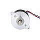 Round Nema 14 Bipolar 0.9deg 8Ncm(11.33oz.in) 0.65A Φ36x19.6mm 4 Wires - 14HR08-0654S | StepperOnline CA